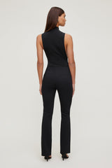 Dynamite US | High Rise Slim Bootcut Pants Black