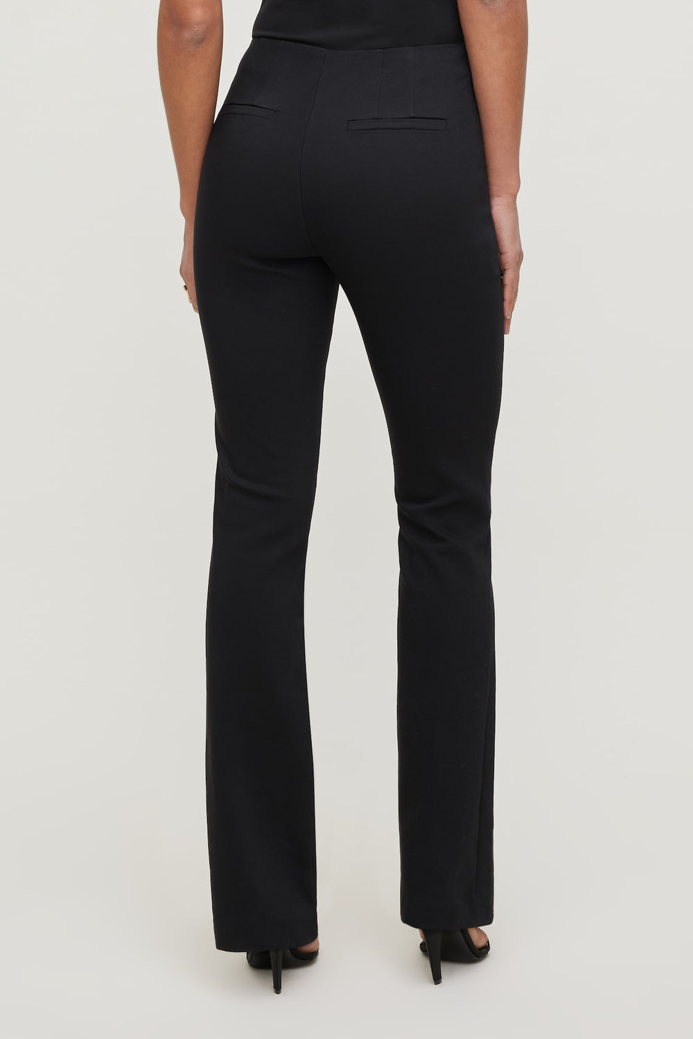 Dynamite US | High Rise Slim Bootcut Pants Black