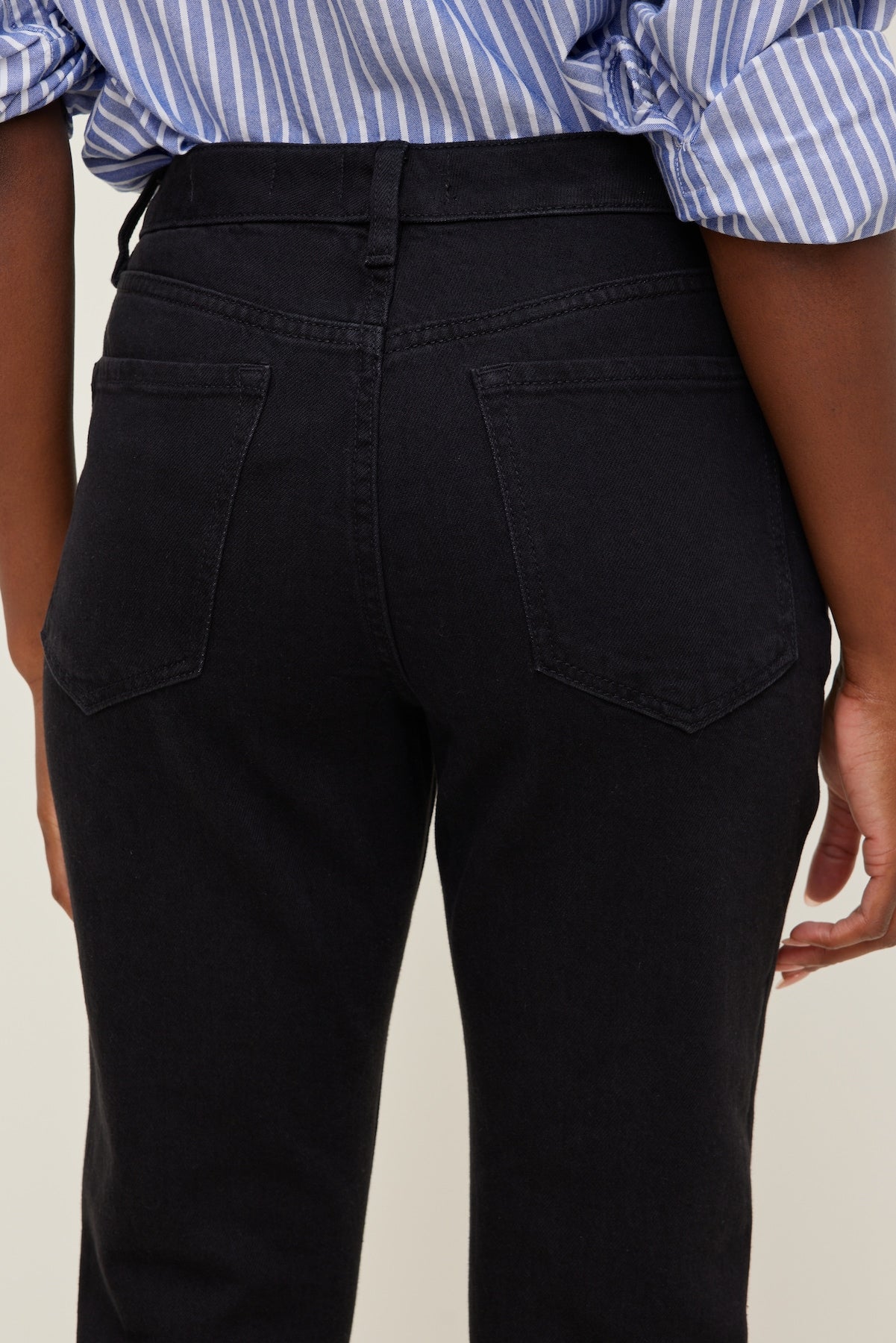 Dynamite On Sale | Stretch High Rise Slim Capri Jeans Blue