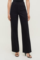 Dynamite Outlets | Heidi High Rise Wide Leg Jeans Black