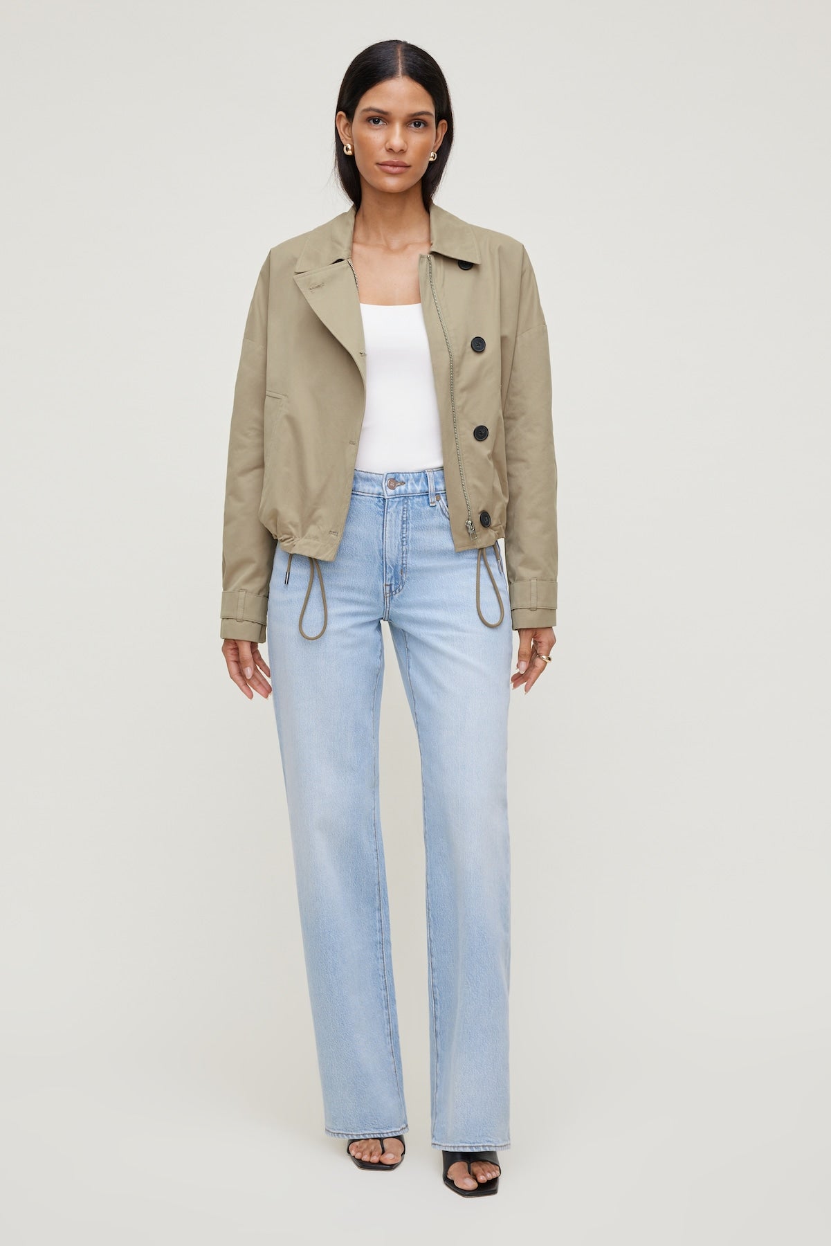 Dynamite On Sale | Heidi High Rise Wide Leg Jeans Blue