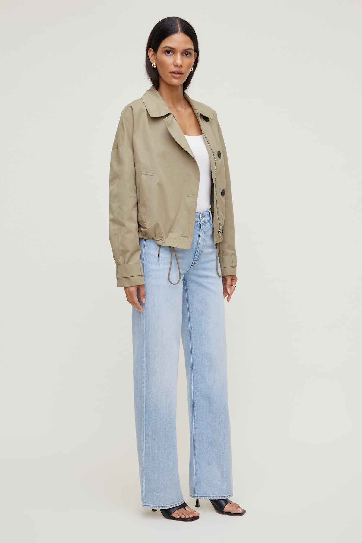Dynamite On Sale | Heidi High Rise Wide Leg Jeans Blue