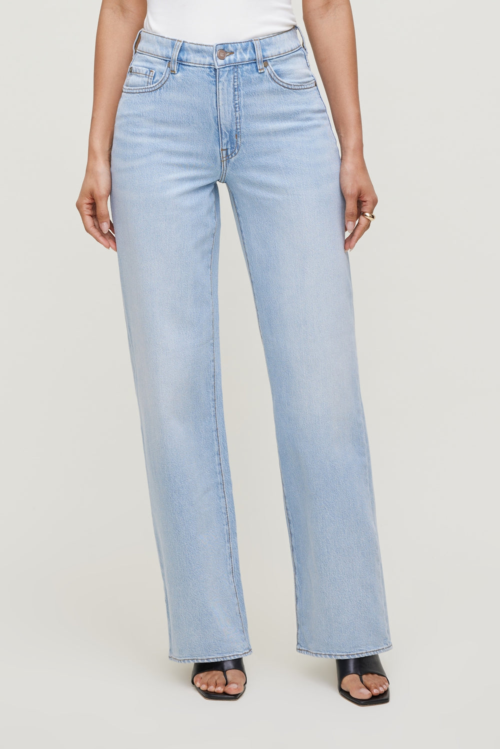 Dynamite On Sale | Heidi High Rise Wide Leg Jeans Blue