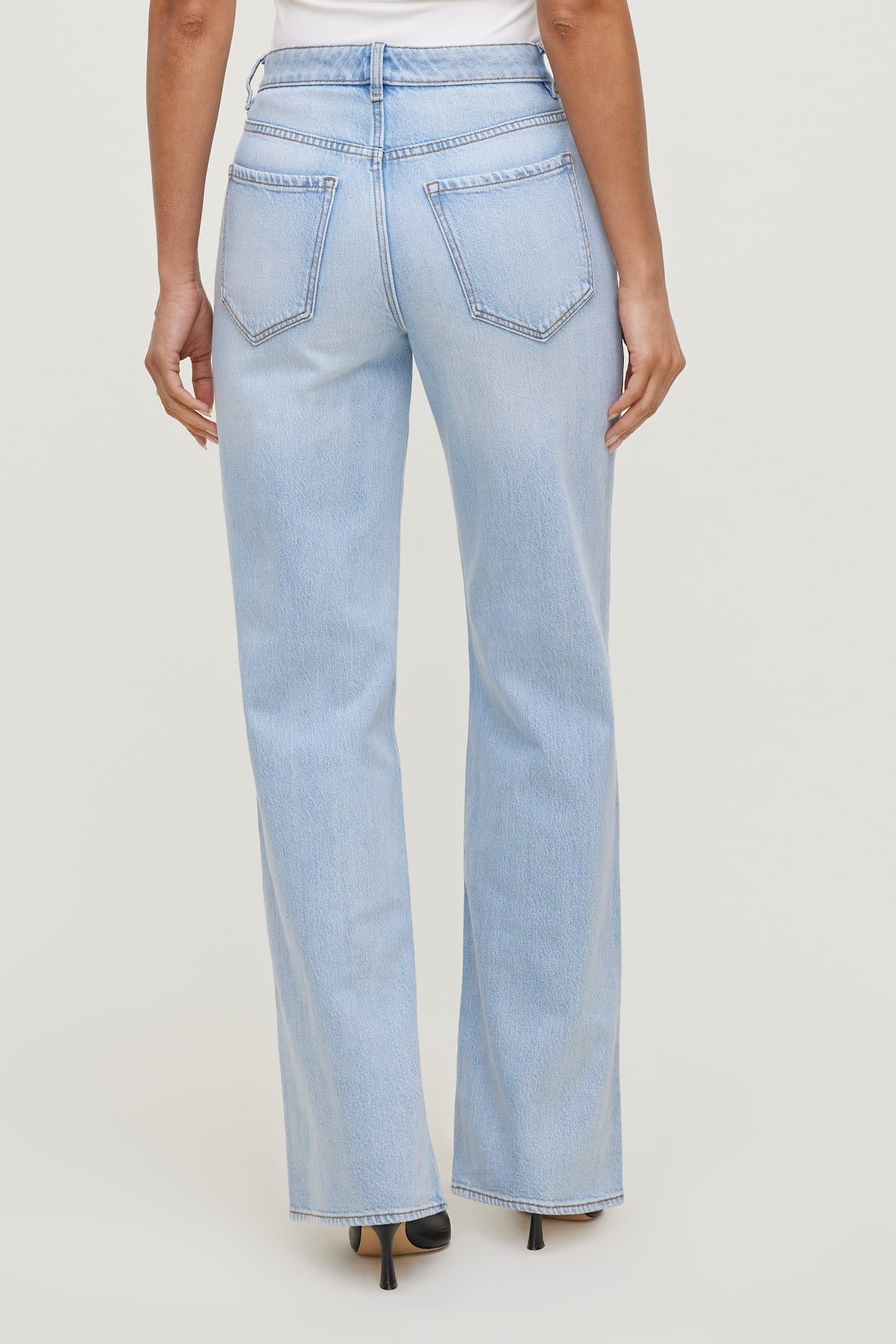 Dynamite On Sale | Heidi High Rise Wide Leg Jeans Blue