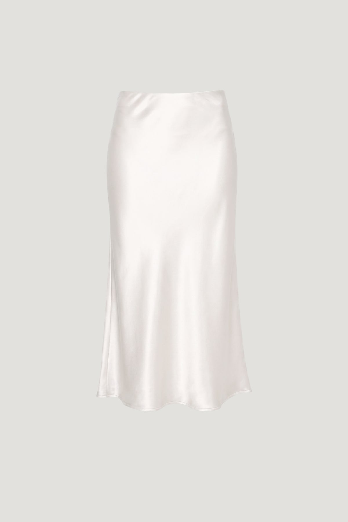 Dynamite Website Shop | Delila Satin Midi Skirt BEIGE