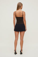 Dynamite Website Shop | Akaia Asymmetric Skort Black
