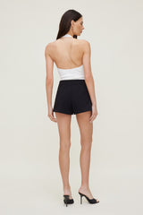 Dynamite Online | Ultra High Rise A Line Shorts Black