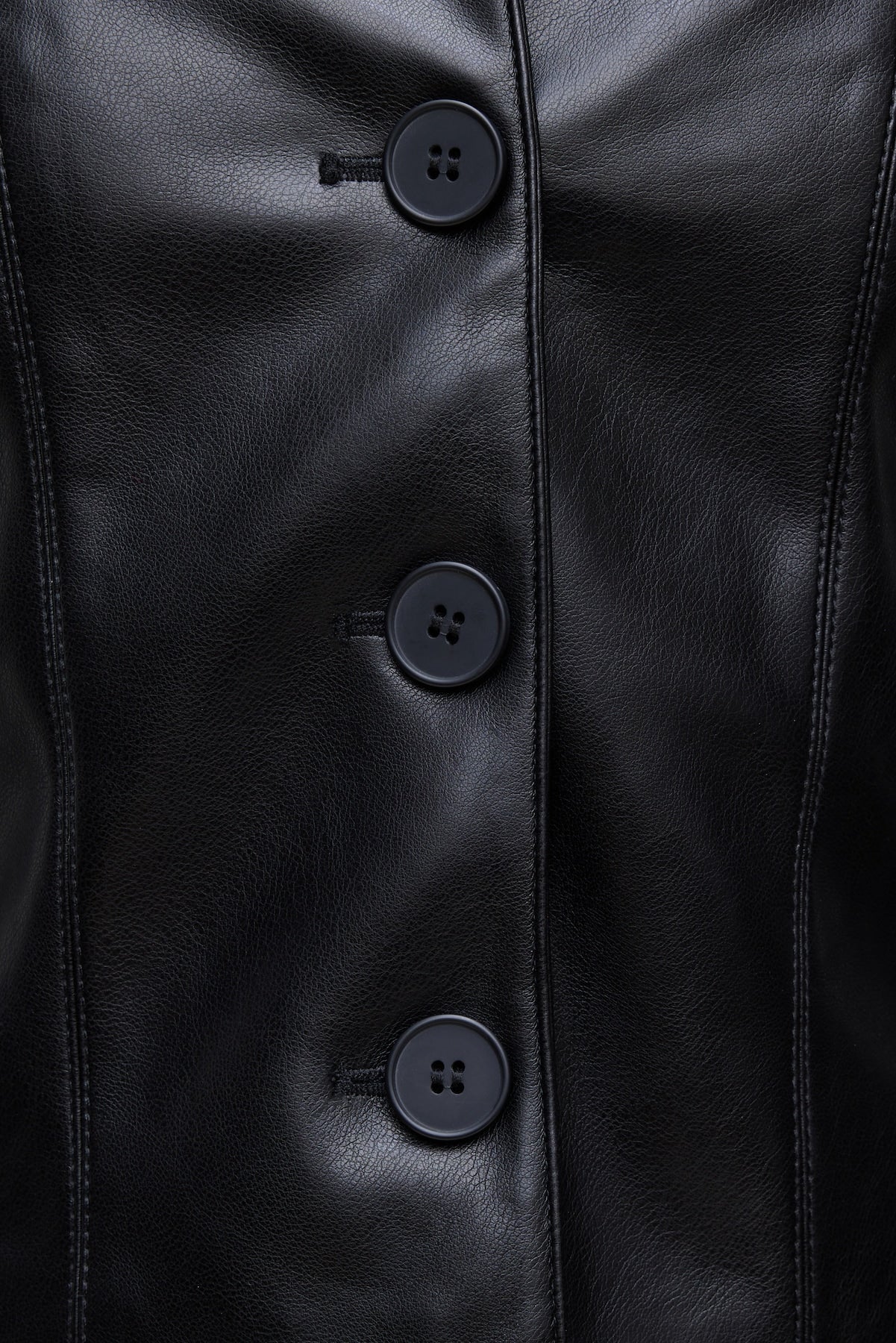 Dynamite Store | Charlotte Short Faux Leather Jacket Black