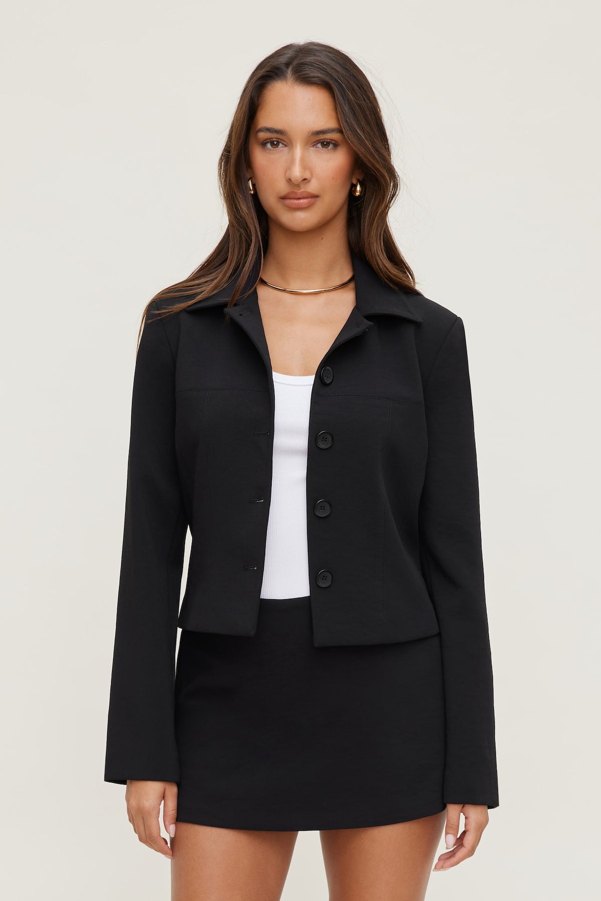 Dynamite Website Shop | Charlotte Airflow Jacket Black