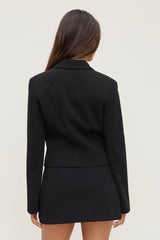 Dynamite Website Shop | Charlotte Airflow Jacket Black