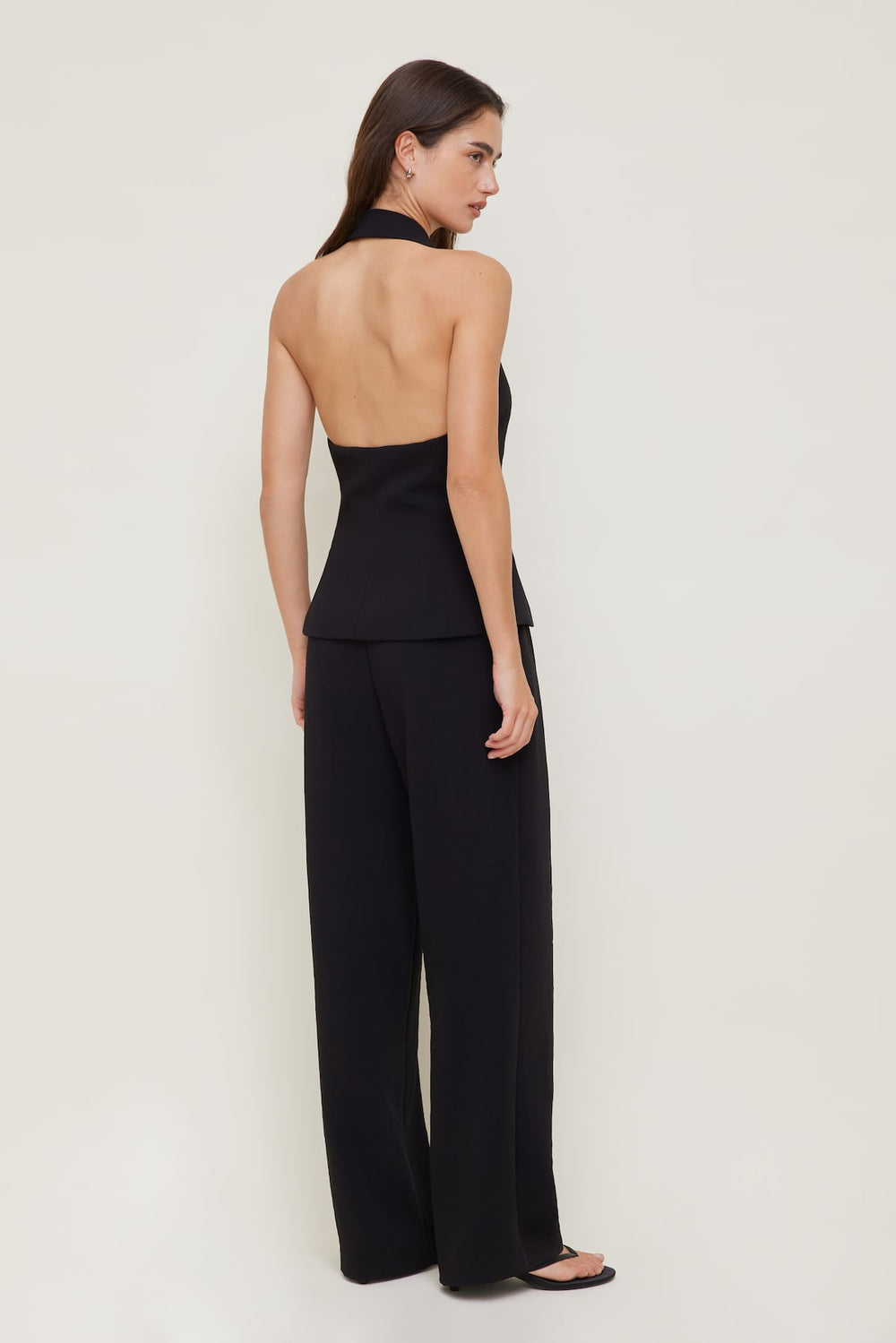 Dynamite Outlets | Halter Vest Black