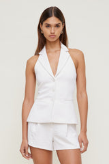 Dynamite US | Halter Vest White