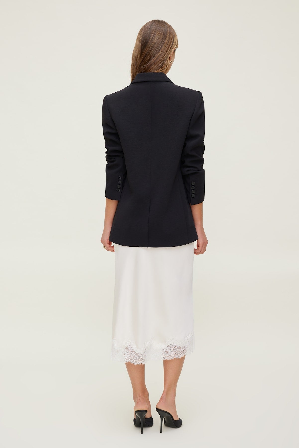 Dynamite On Sale | Airflow Relaxed Blazer Black