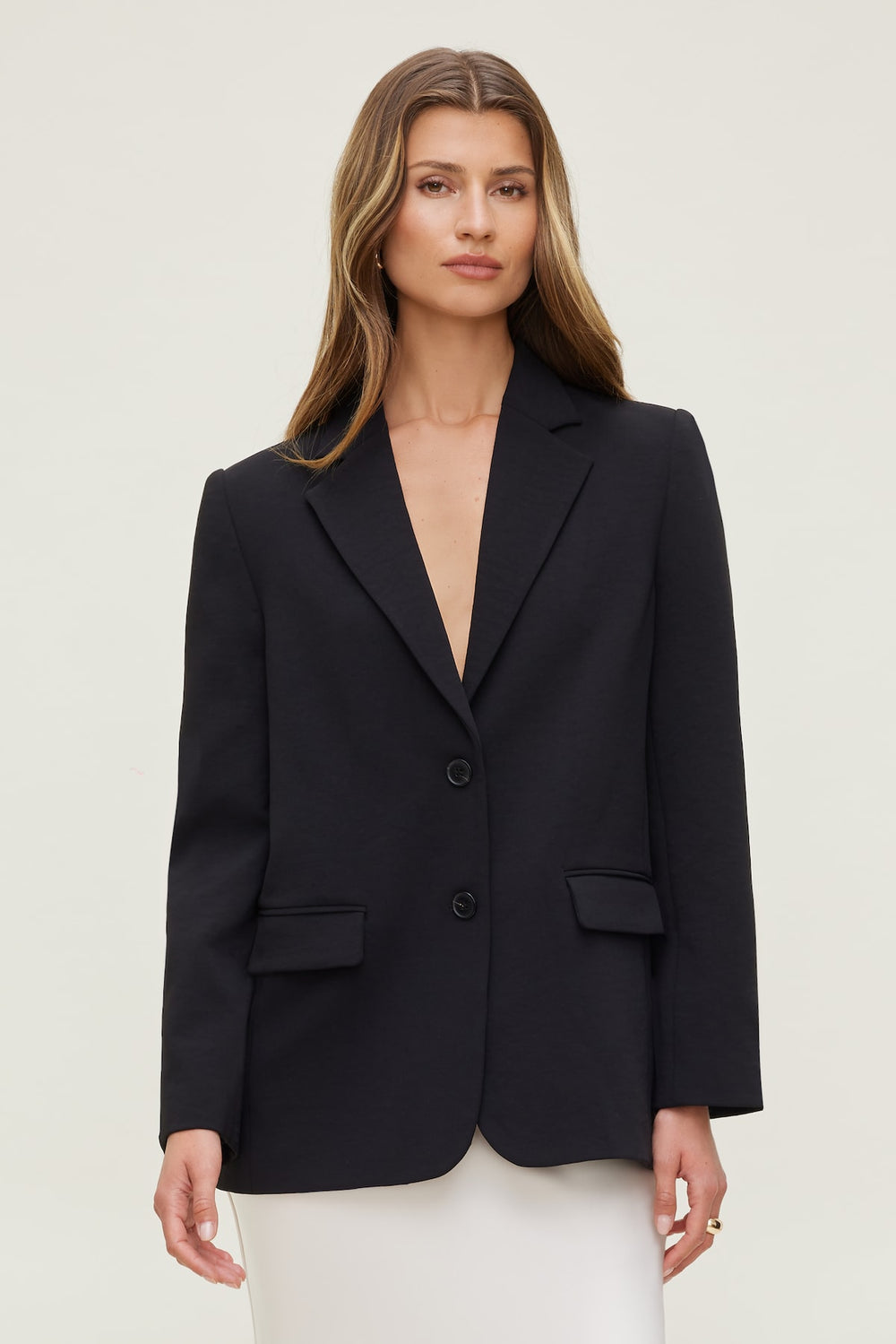 Dynamite On Sale | Airflow Relaxed Blazer Black