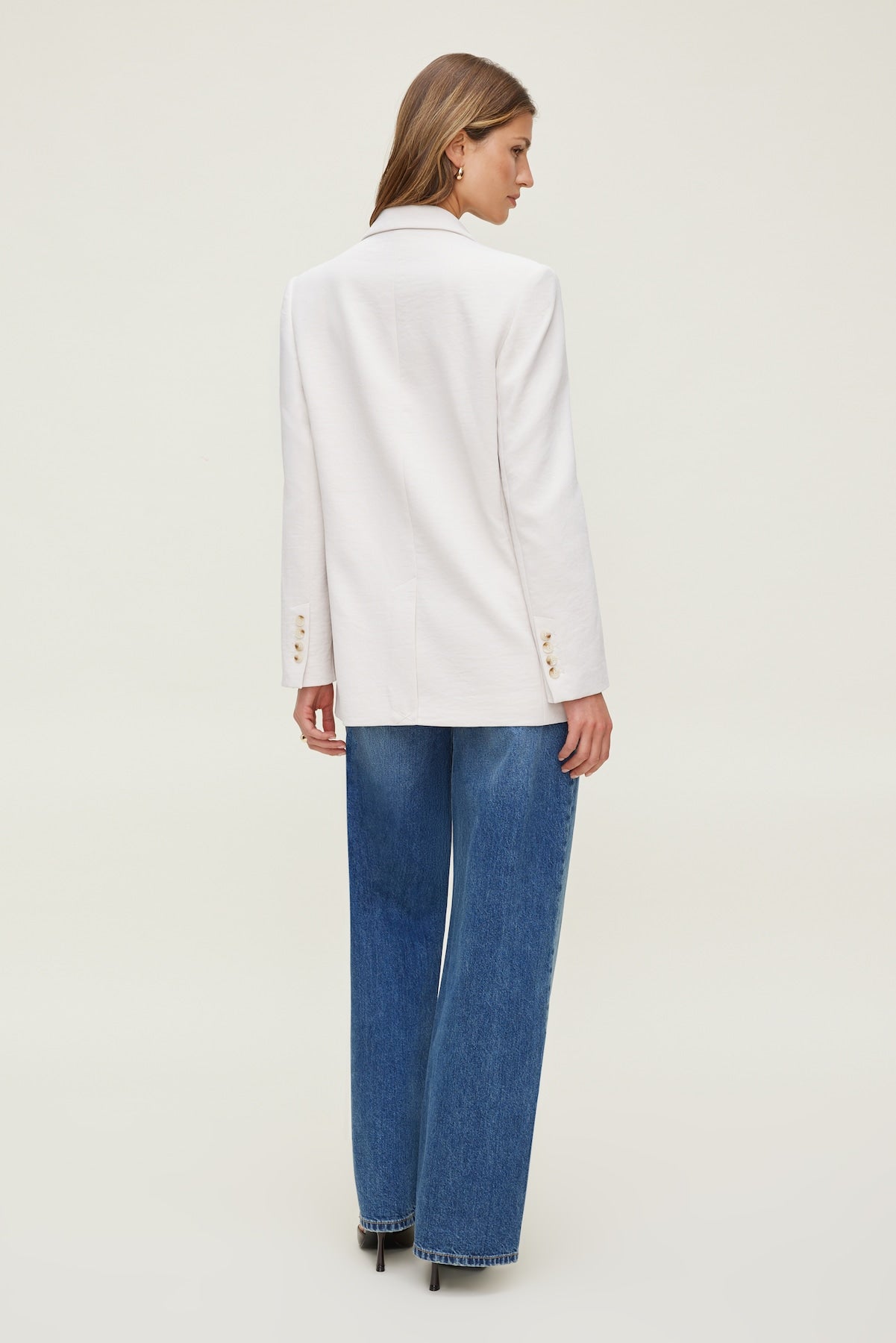 Dynamite Online | Airflow Relaxed Blazer Beige