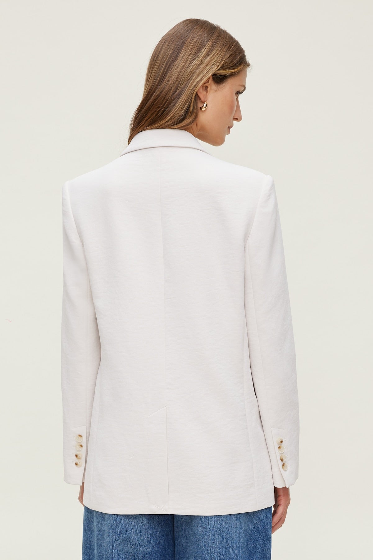 Dynamite Online | Airflow Relaxed Blazer Beige