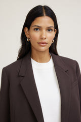 Dynamite Website Shop | Noa Oversized Blazer Brown