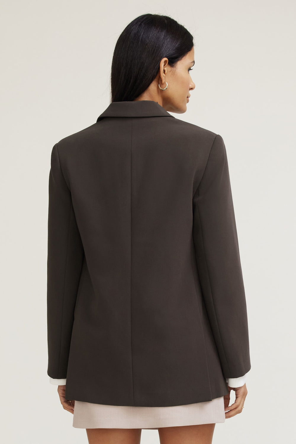 Dynamite Website Shop | Noa Oversized Blazer Brown