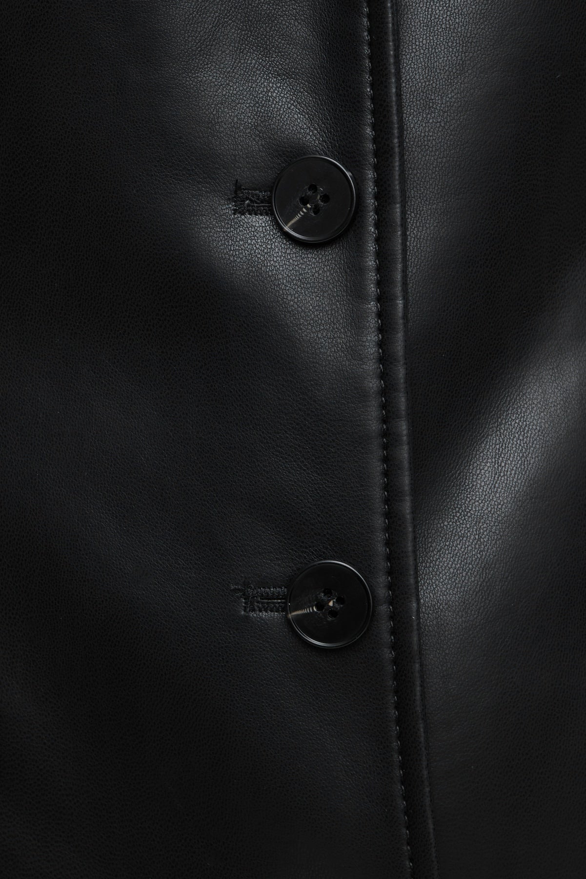 Dynamite Store | Faux Leather Trench Coat Black