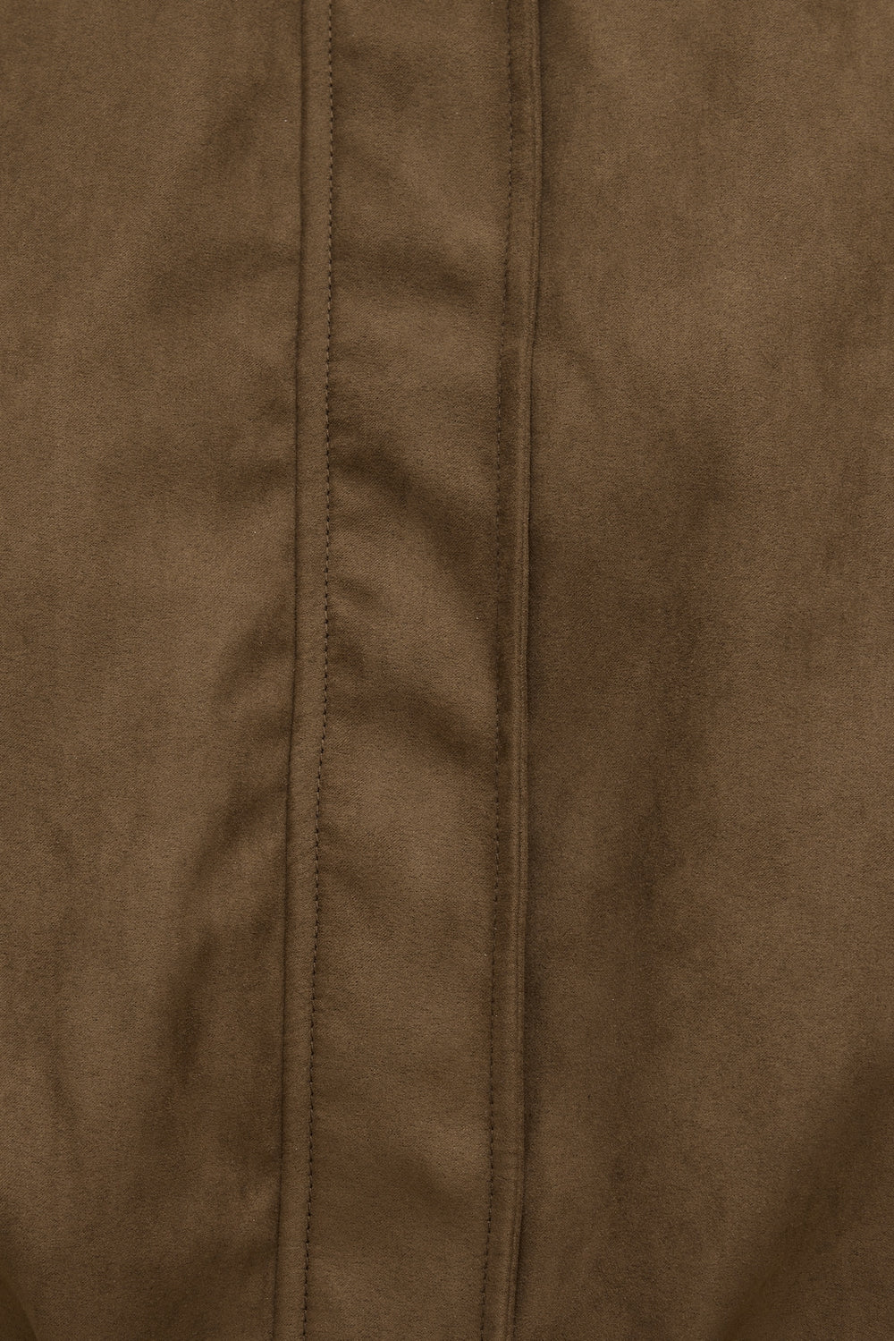 Dynamite Discount | Balloon Faux Suede Jacket Brown