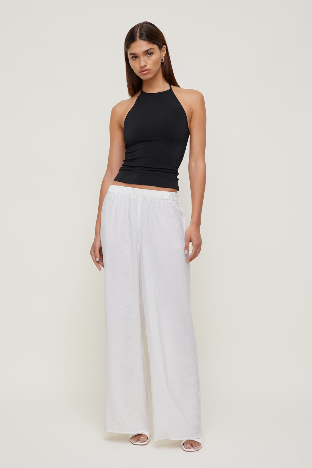 Dynamite Online | Sculpt Racerback Tank Top Black