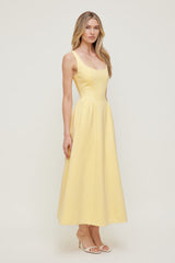 Dynamite Store | Irina Ponte Midi Dress Yellow