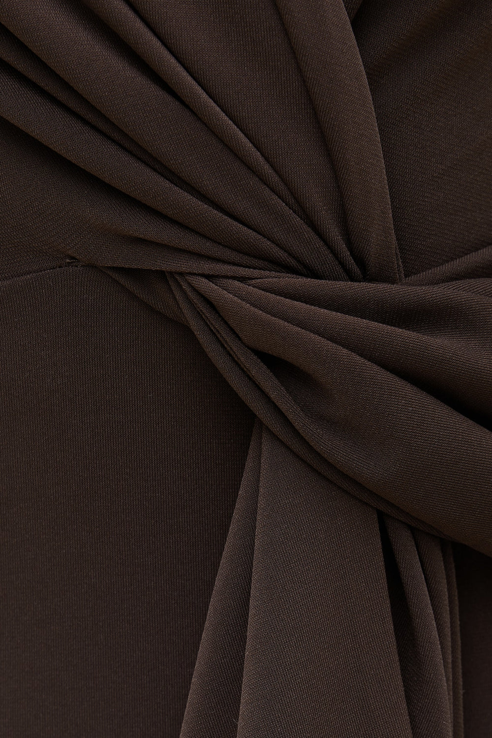 Dynamite US | Front Drape Halter Top Brown
