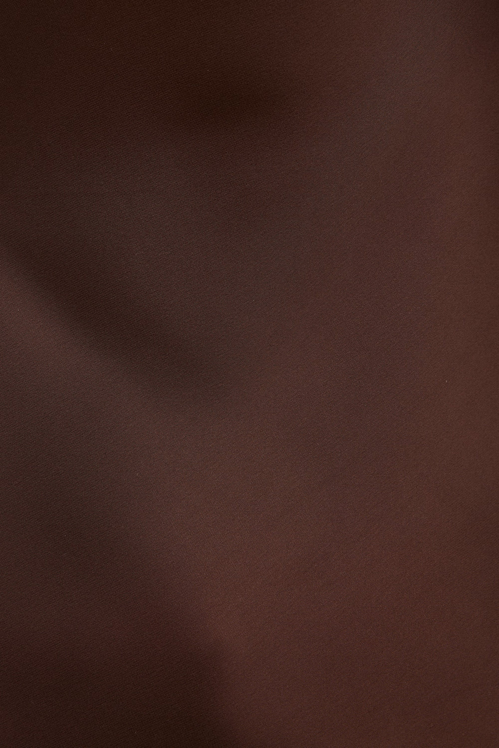 Dynamite Outlet | Asymmetric Satin Halter Blouse Brown