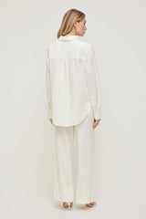 Dynamite Store | Oversized Linen Shirt White