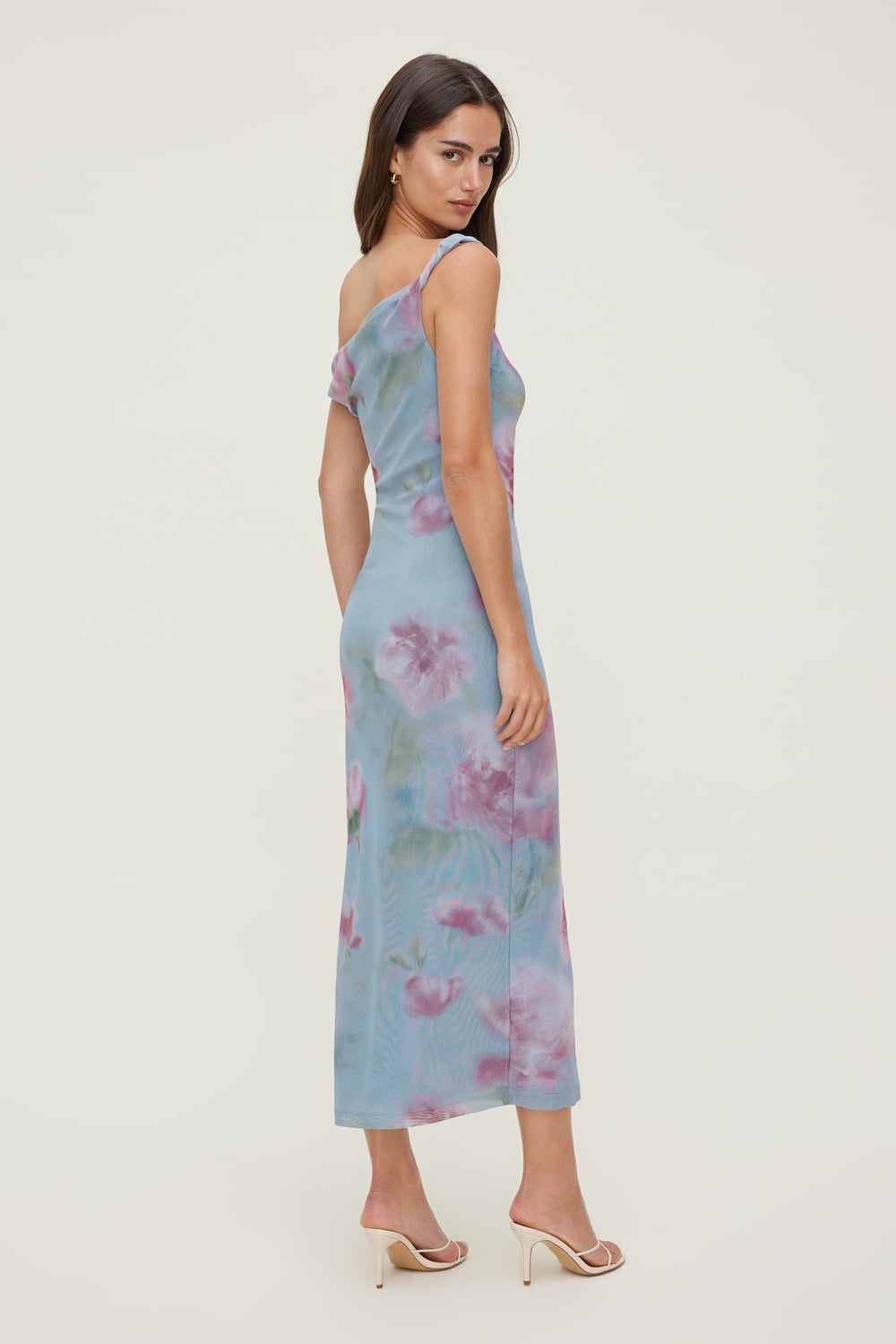 Dynamite Online | Jayde Mesh Maxi Dress Blue
