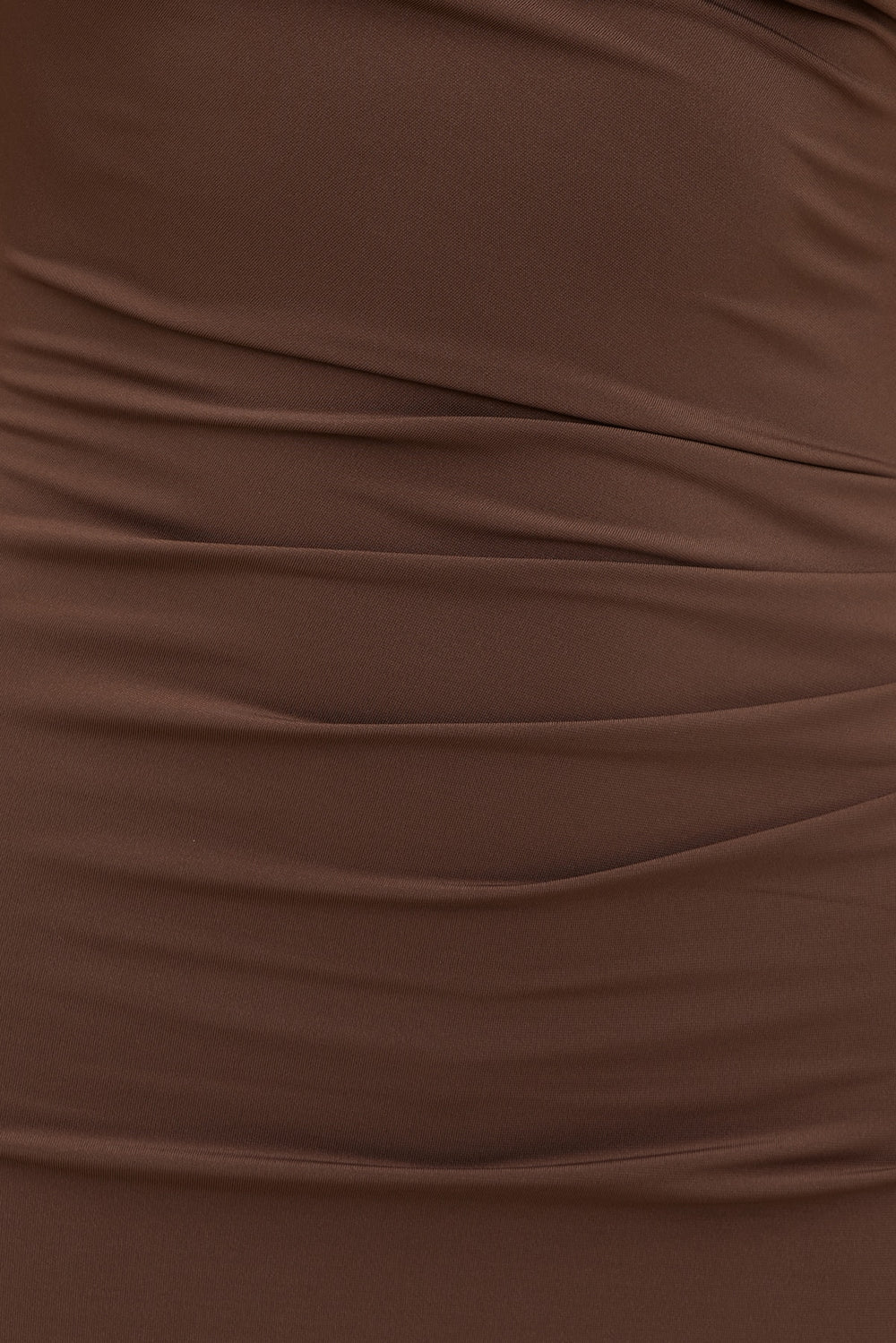 Dynamite Online | Zoe Sculpt Maxi Dress Brown