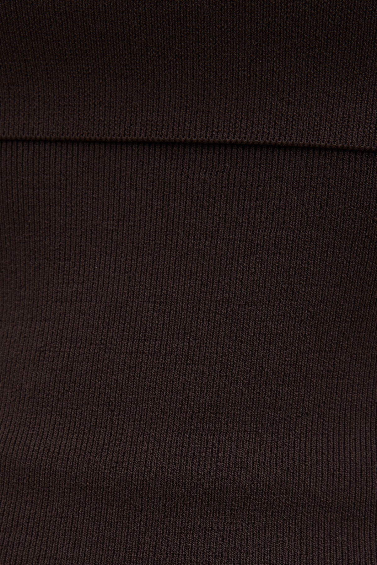 Dynamite Outlet | Rib Knit Off Shoulder Sweater Brown