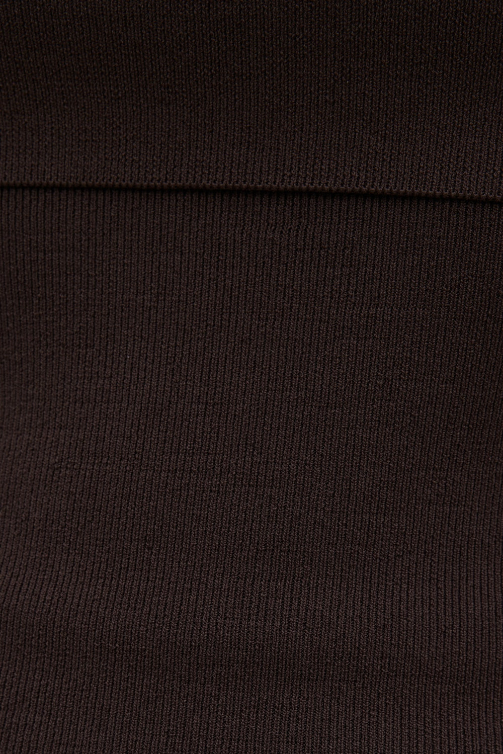 Dynamite Outlet | Rib Knit Off Shoulder Sweater Brown