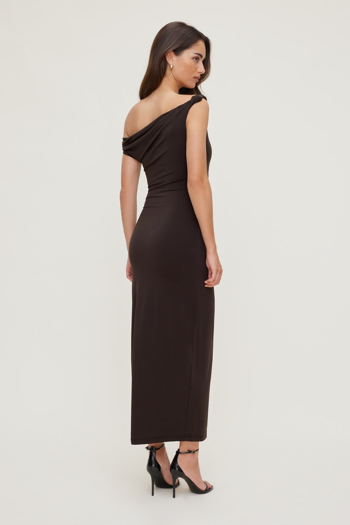 Dynamite Store | Jayde Sculpt Maxi Dress Brown