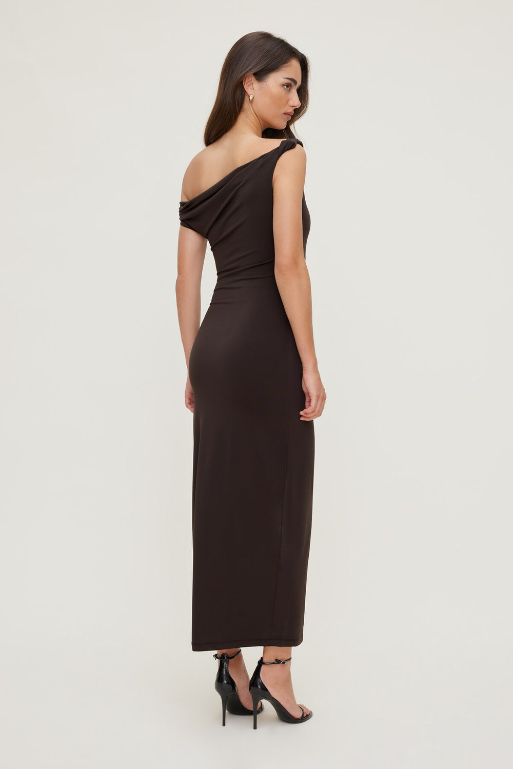 Dynamite Store | Jayde Sculpt Maxi Dress Brown