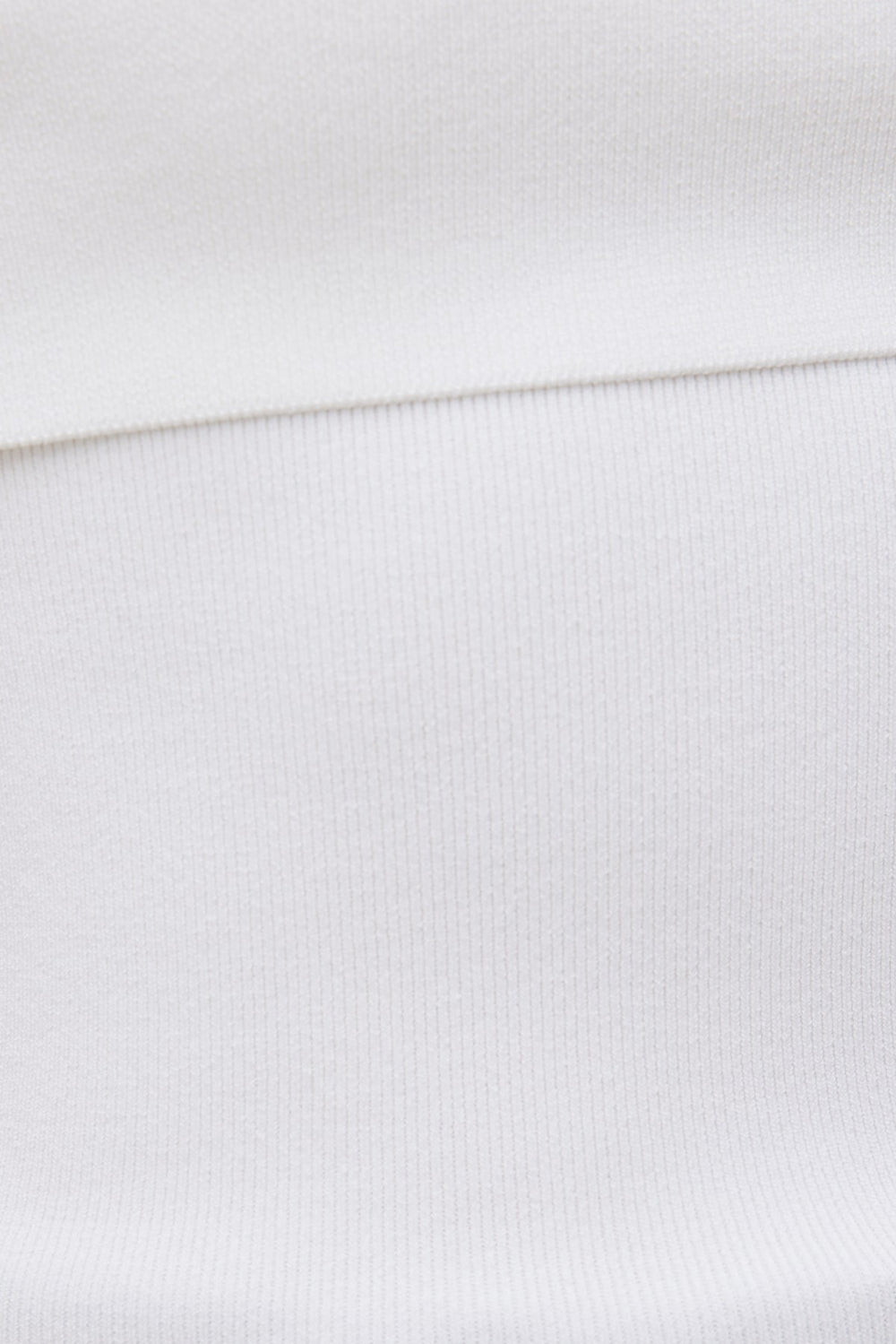 Dynamite Outlets | Rib Knit Off Shoulder Sweater White