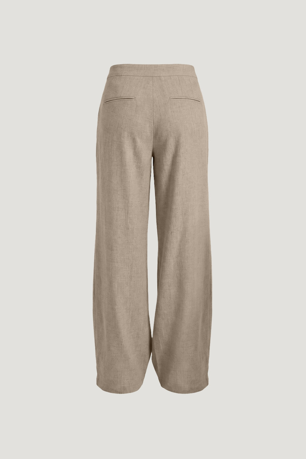 Dynamite US | Yasmin Linen Straight Leg Pants Beige