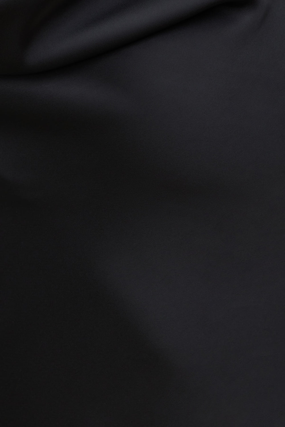 Dynamite Discount | Camila Satin Cowl Halter Neck Blouse Black