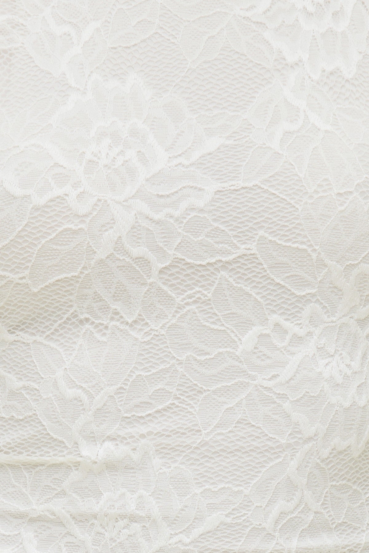 Dynamite US | Lace Halter Top White