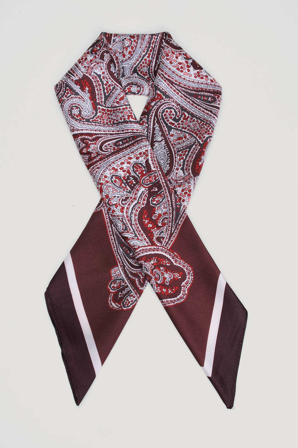 Dynamite Online | Satin Feel Scarf Red