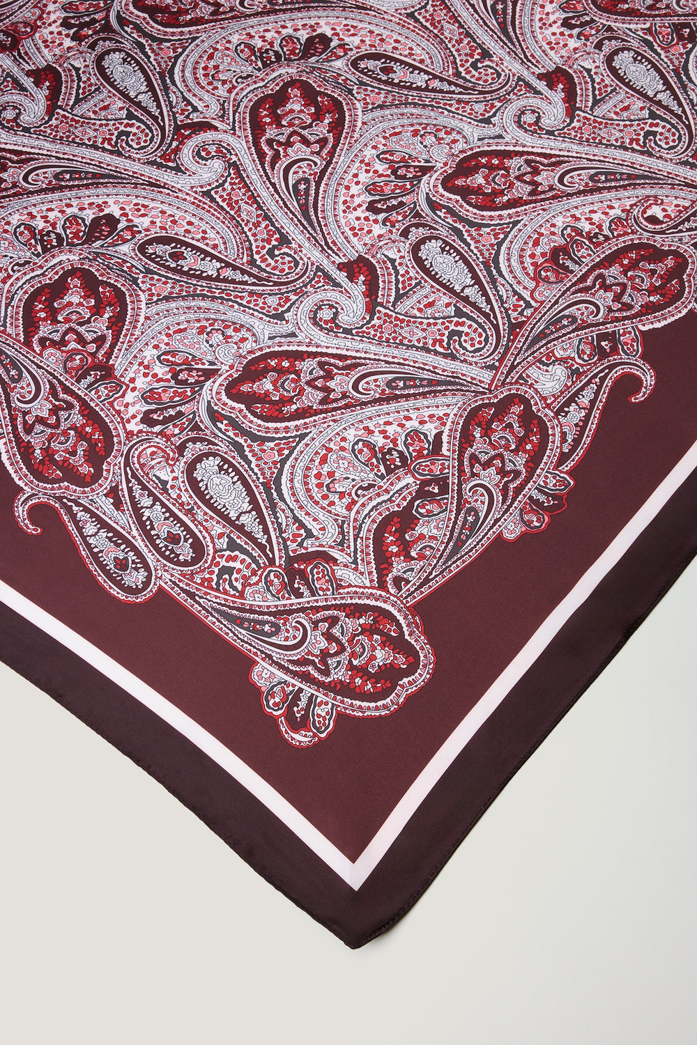 Dynamite Online | Satin Feel Scarf Red