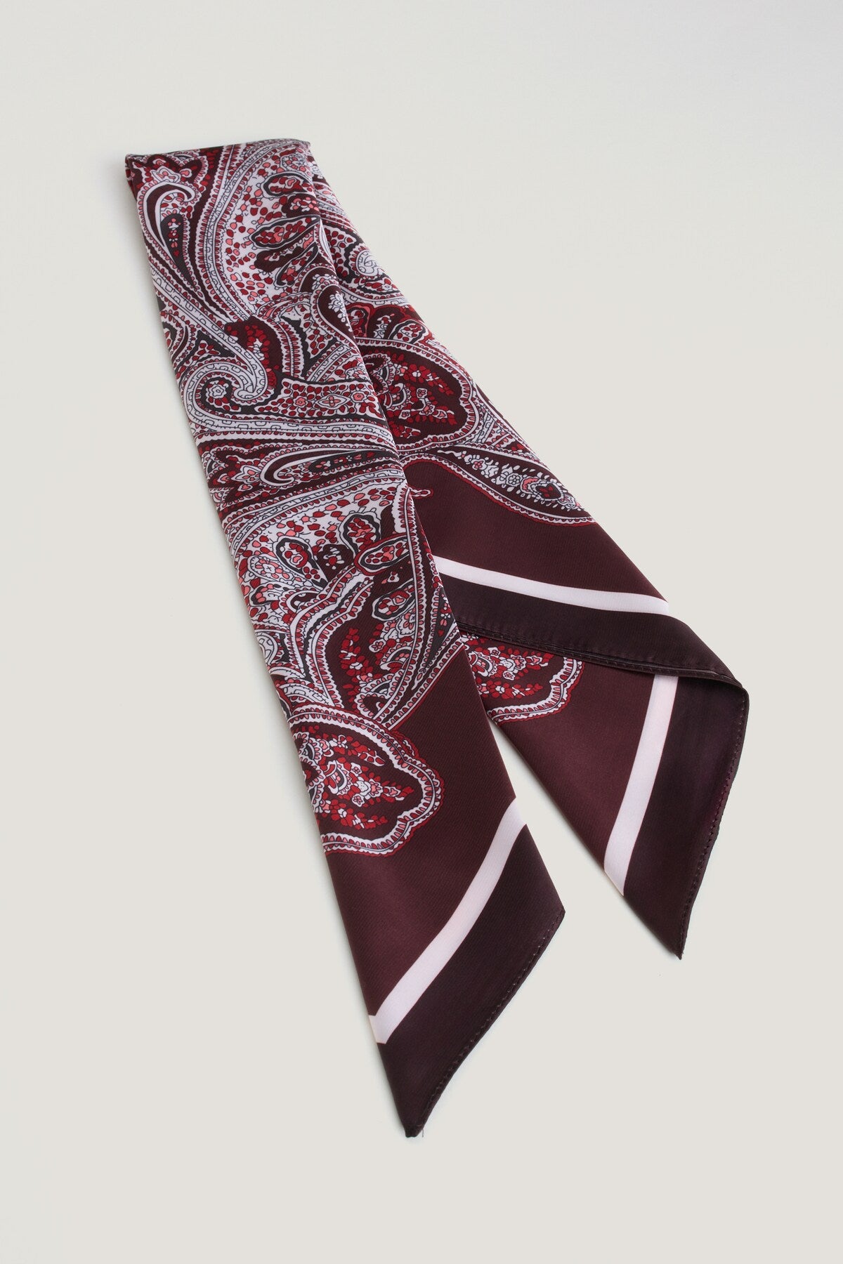 Dynamite Online | Satin Feel Scarf Red