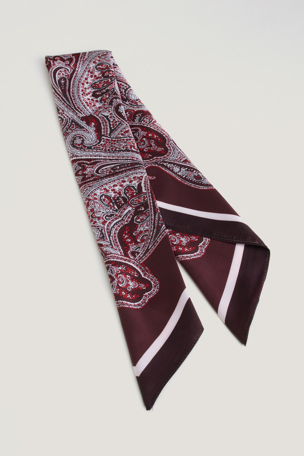 Dynamite Online | Satin Feel Scarf Red