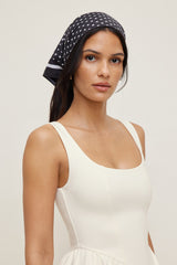 Dynamite Outlet | Satin Feel Scarf Black