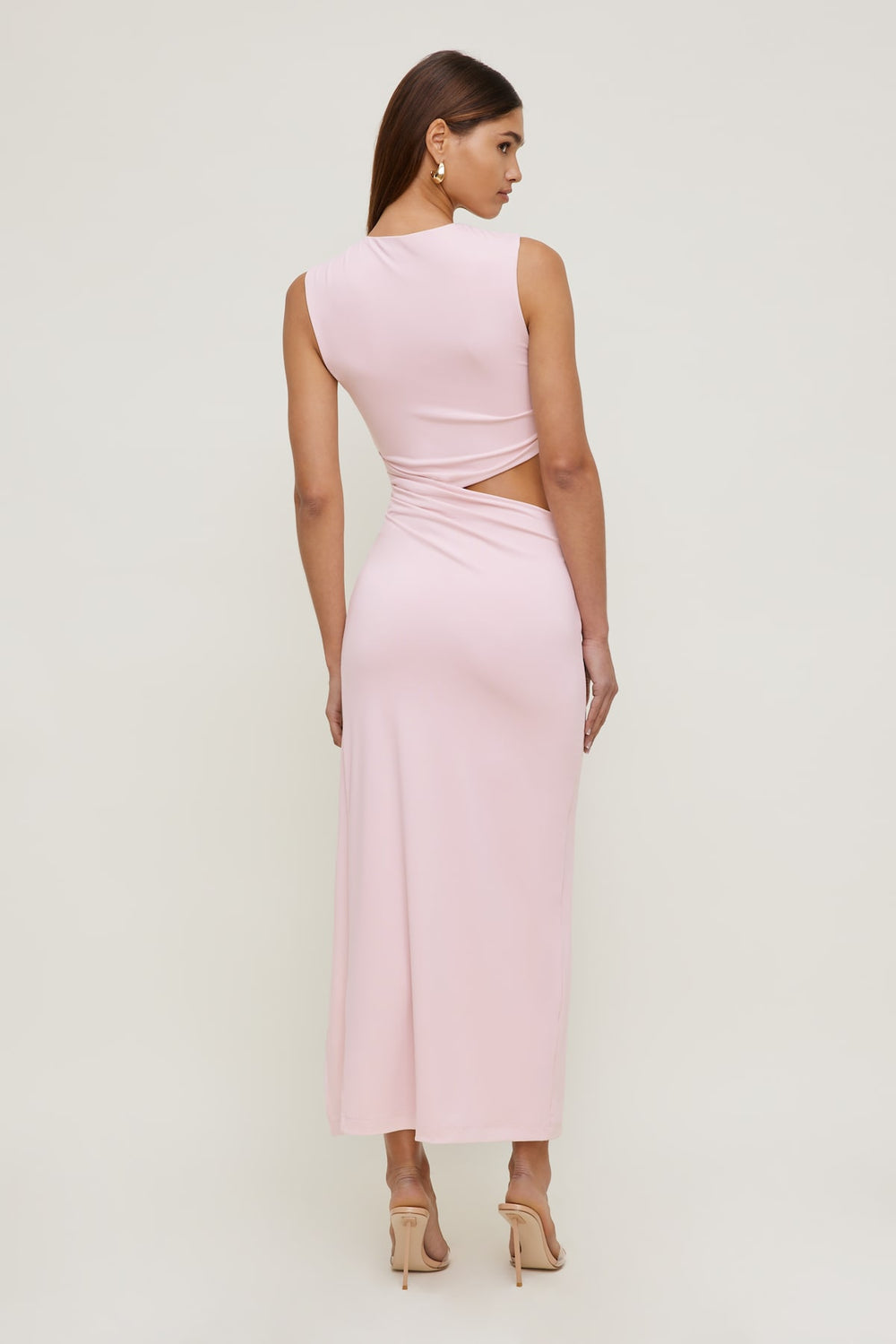 Dynamite Store | Elia Sculpt Maxi Dress Pink