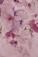 Dynamite On Sale | Floral Ruffle V Neck Maxi Dress Pink