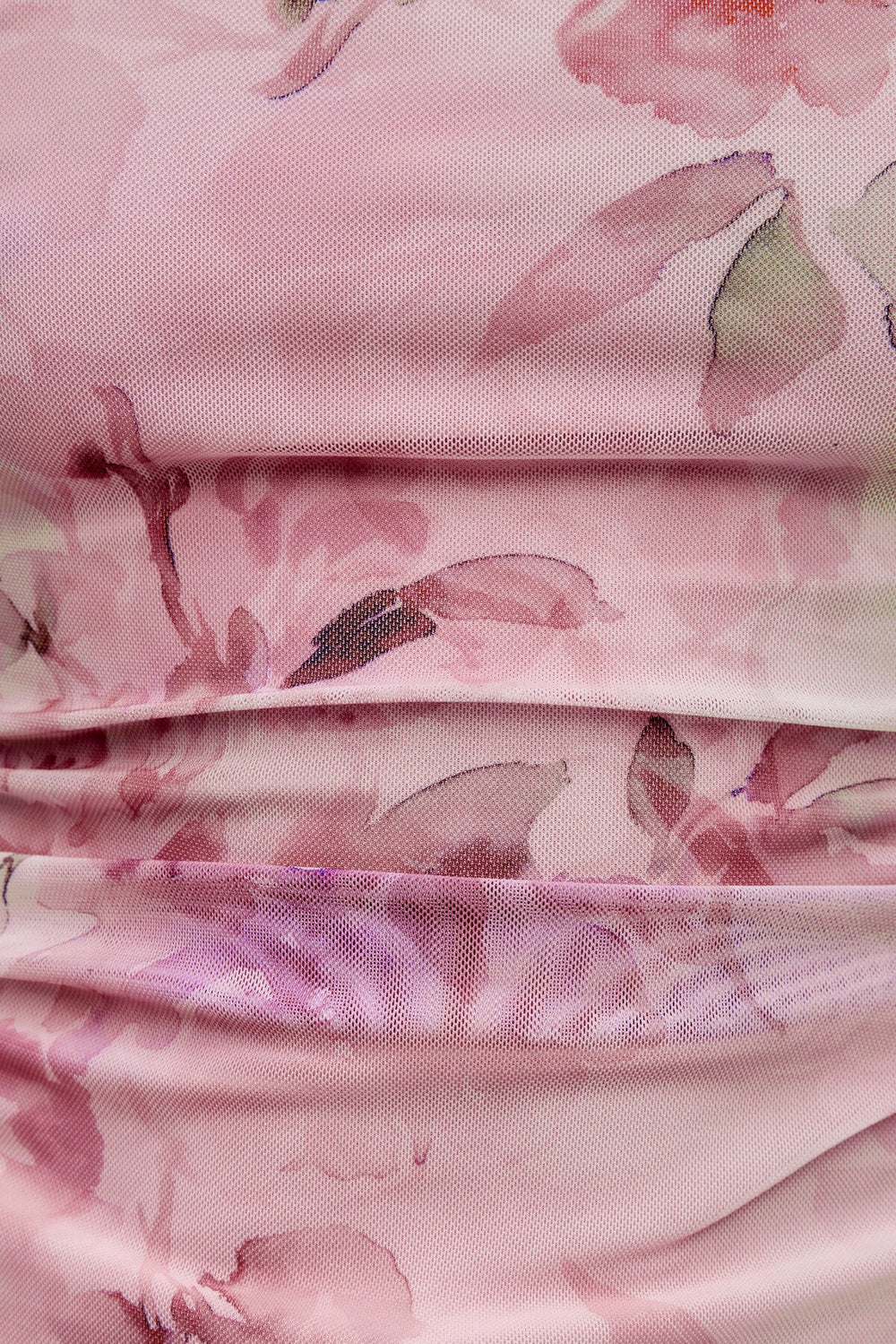 Dynamite Outlet | Stella Long Sleeve Mesh Top Pink