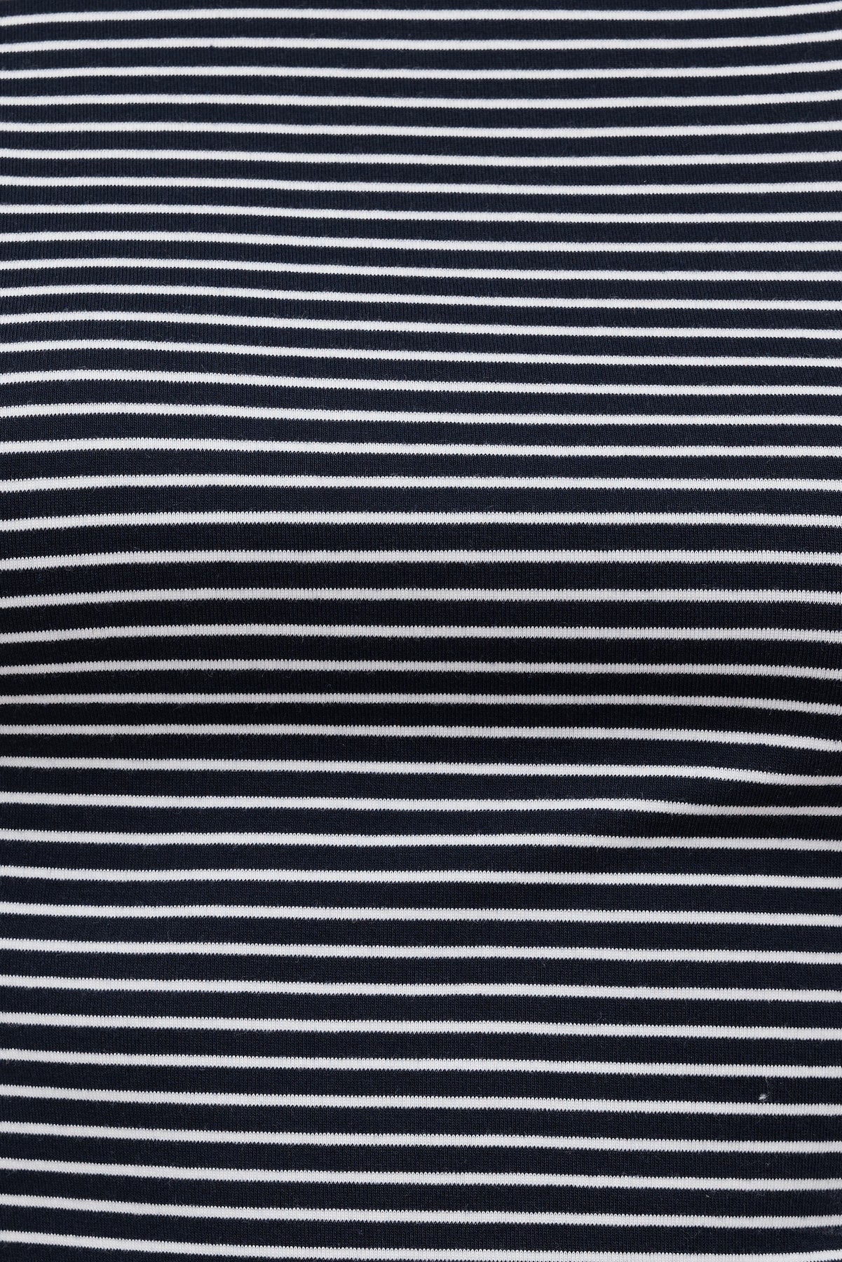 Dynamite Website Shop | Andrea Striped Cotton T Shirt Blue