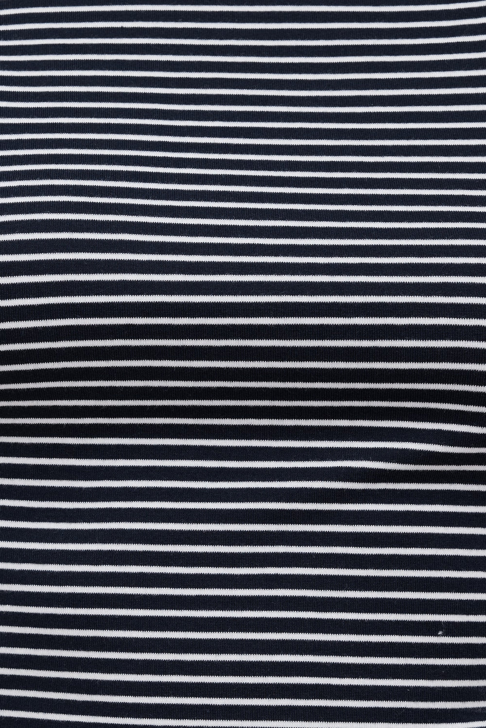Dynamite Website Shop | Andrea Striped Cotton T Shirt Blue