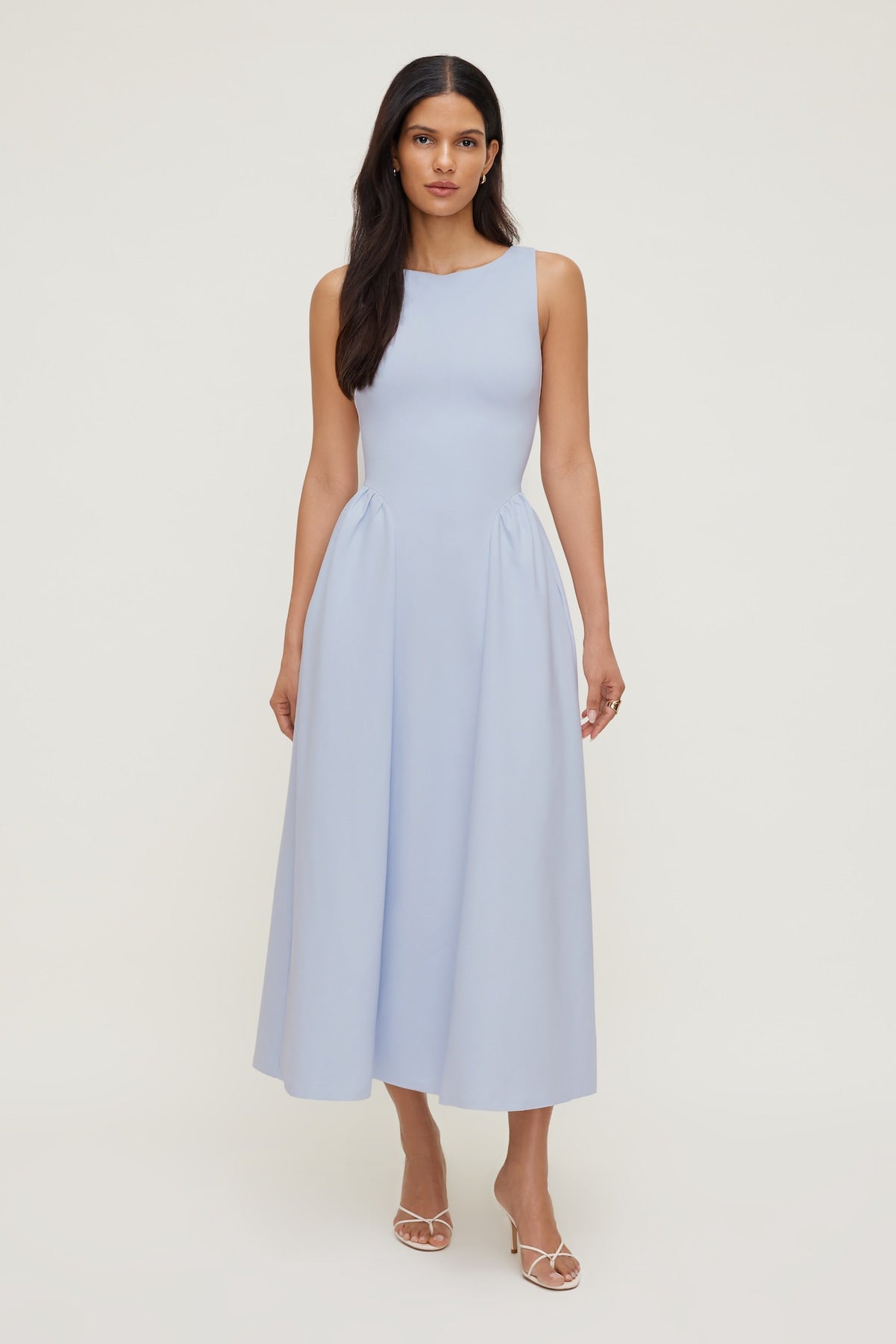 Dynamite Outlets | Iris Ponte Midi Dress Blue